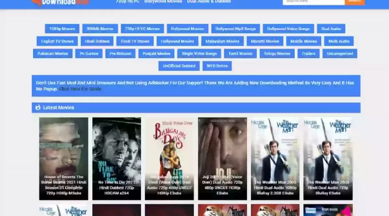 Downloadhub 2021: Download Hub, New Bollywood Movies Download, all movies hub, HDmoviehub, Downloadhub.in, Downloadhub run, Downloadhub 300mb