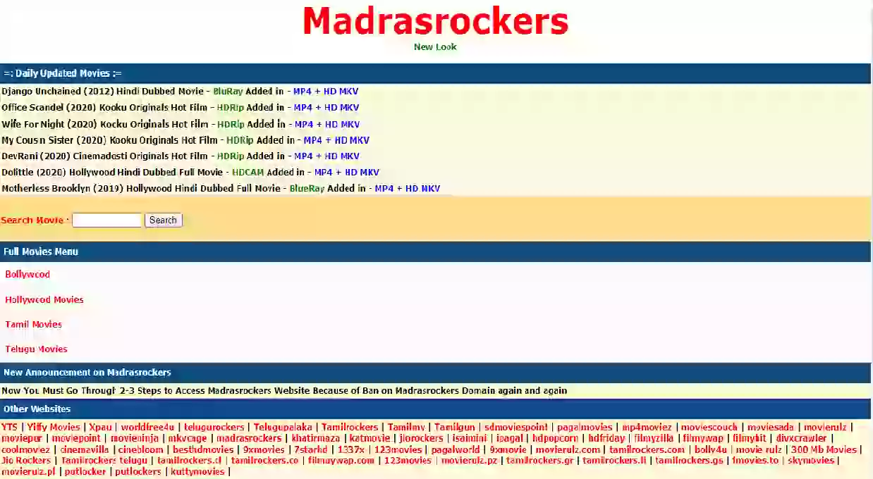 Madras rockers.net