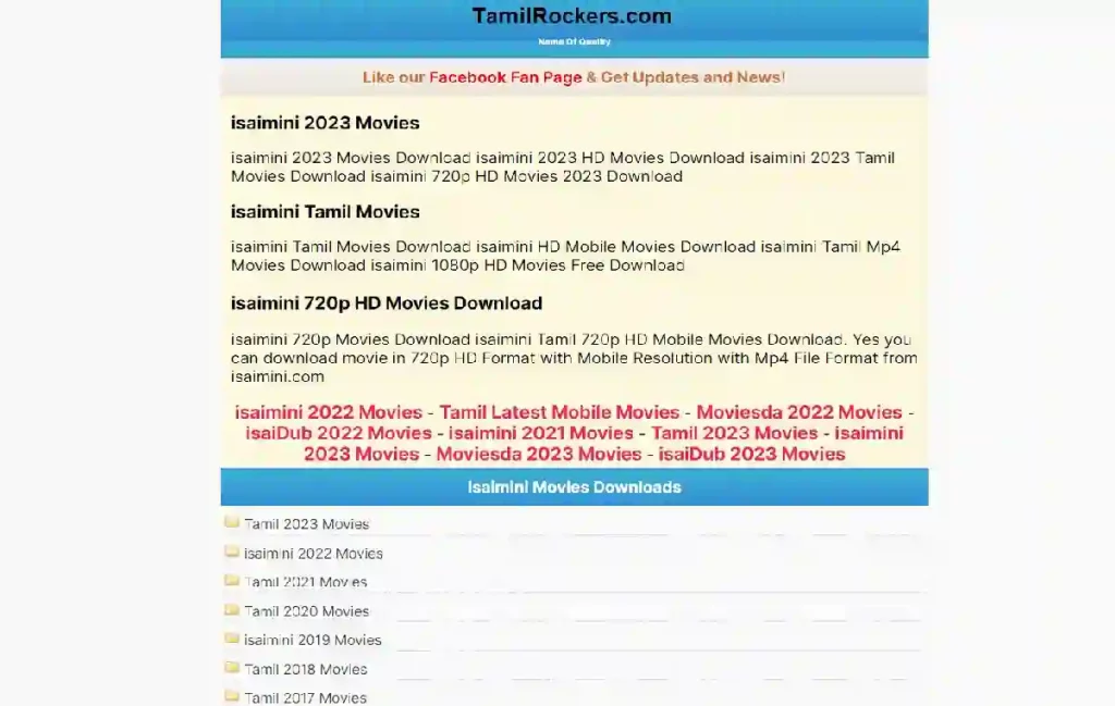 Tamil Rockers 2023 Tamil movies download, Tamilrockers isaimini.com, Tamil Rockers.com 2022, Isaimini Tamilrockers proxy website