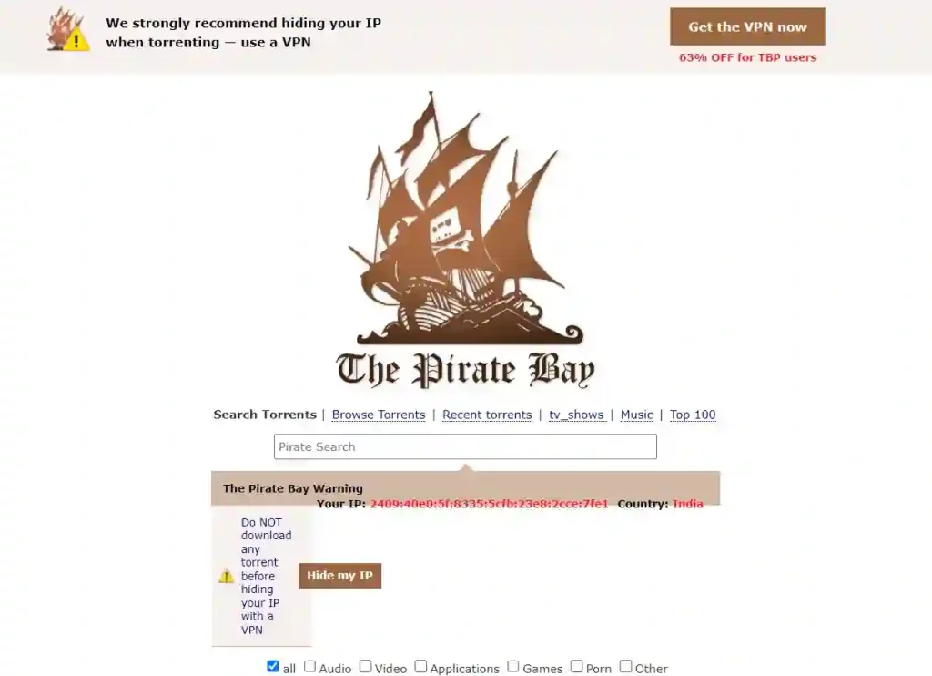 The Pirate Proxy Movies Download Website, The Pirate Proxy Bay LIST 2023